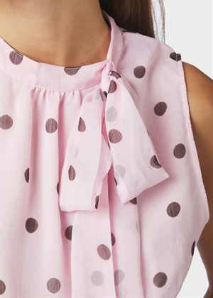 Ansol big dot top Light Pink Neo Noir 